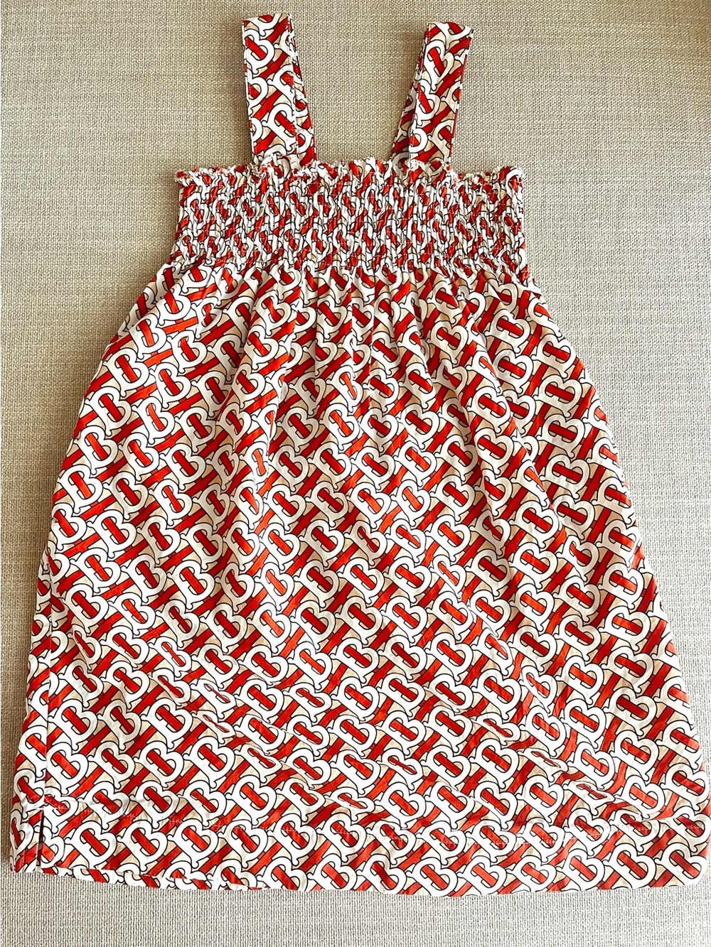Burberry Smocked Sundress For 4 Year Old Girl